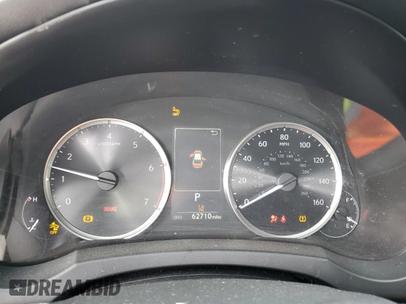 2021 Lexus IS 300 with VIN JTHAA1D22M5116858, listed as a Copart auction lot 50206175 with 62,710 mi miles and Clean title. Bid and sale history available at DreamBid. Image 9.