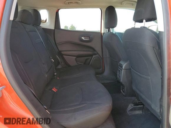 2017 Jeep Compass Sport z VIN 3C4NJDAB5HT642691, wystawiony jako Copart lot #54208335 z przebiegiem 183 359 mil mil oraz Szkoda całkowita • Salvage title. Historia ofert i sprzedaży dostępna na DreamBid. Obrazek 11.
