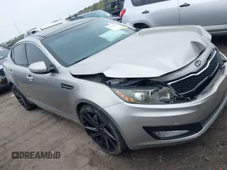 2012 Kia Optima EX with VIN 5XXGN4A73CG049005, listed as a IAAI auction lot 41912666 with 212,312 mi miles. Bid and sale history available at carsss.com. Image 1.