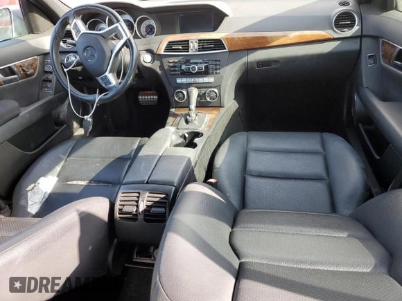 2012 Mercedes-Benz C 250 Sport with VIN WDDGF4HB1CA607619, listed as a Copart auction lot 62418595 with 143,721 mi miles and Clean title. Bid and sale history available at DreamBid. Image 8.