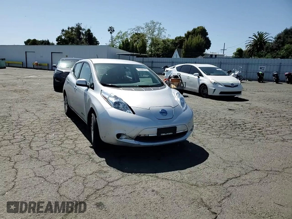 2017 Nissan LEAF SV with VIN 1N4BZ0CP8HC302191, listed as a Copart auction lot 52509755 with 58,852 mi miles and Salvage title. Bid and sale history available at DreamBid. Image 10.