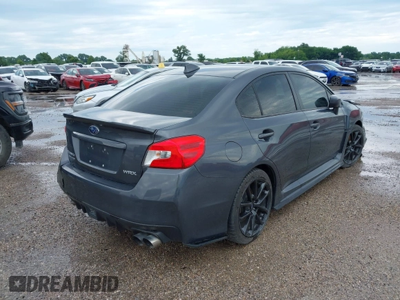 2021 Subaru WRX Premium with VIN JF1VA1C68M9809598, listed as a IAAI auction lot 41742590 with 39,154 mi miles. Bid and sale history available at carsss.com. Image 4.