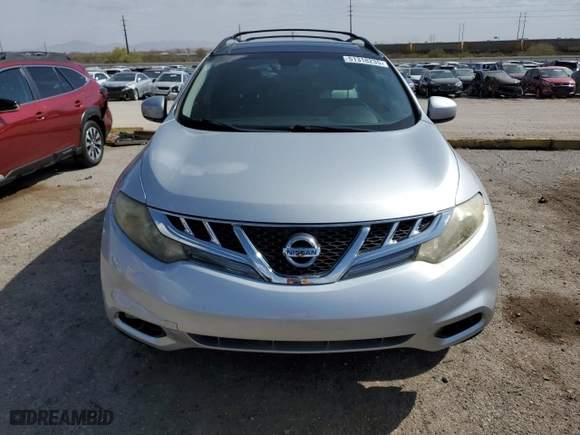 2012 Nissan Murano SL with VIN JN8AZ1MU4CW104560, listed as a Copart auction lot 51318235 with 125,928 mi miles and Salvage Title. Bid and sale history available at carsss.com. Image 5.