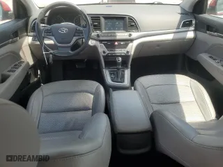 2017 Hyundai Elantra SE with VIN KMHD84LF1HU263695, listed as a Copart auction lot 54010605 with 43,259 mi miles and Salvage Title. Bid and sale history available at carsss.com. Image 8.