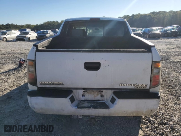 2008 Honda Ridgeline RT with VIN 2HJYK16228H521753, listed as a Copart auction lot 76707914 with 258,996 mi miles and Salvage Title. Bid and sale history available at carsss.com. Image 6.