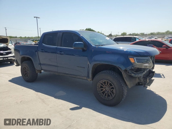 2019 Chevrolet Colorado 2WD LT with VIN 1GCGSCEN1K1264596, listed as a Copart auction lot 53326645 with 119,274 mi miles and Salvage Title. Bid and sale history available at DreamBid. Image 4.