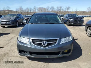 2005 Acura TSX with VIN JH4CL95845C010266, listed as a Copart auction lot 53312585 with 150,155 mi miles and Salvage Title. Bid and sale history available at carsss.com. Image 5.