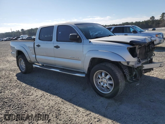 2005 Toyota Tacoma PreRunner with VIN 5TEKU72N75Z020039, listed as a Copart auction lot 46222845 with 106,820 mi miles and Salvage Title. Bid and sale history available at carsss.com. Image 4.