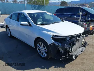 2017 Chevrolet Malibu LT with VIN 1G1ZE5ST5HF170174, listed as a IAAI auction lot 41933671 with 107,179 mi miles and . Bid and sale history available at carsss.com. Image 1.