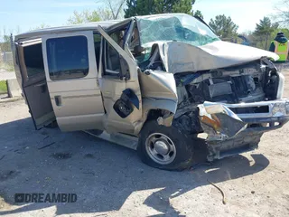 2012 Ford Econoline Cargo Commercial with VIN 1FTNE1EL2CDA14401, listed as a IAAI auction lot 42225456 with Not provided miles and . Bid and sale history available at DreamBid. Image 1.