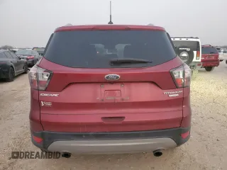 2017 Ford Escape Titanium with VIN 1FMCU0J99HUB42779, listed as a Copart auction lot 47860945 with 98,114 mi miles and Salvage Title. Bid and sale history available at carsss.com. Image 6.