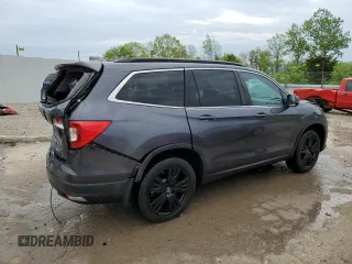 2021 Honda Pilot Special Edition with VIN 5FNYF5H25MB023088, listed as a Copart auction lot 55141015 with 66,163 mi miles and Salvage title. Bid and sale history available at DreamBid. Image 3.
