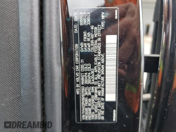 2016 Volvo XC90 T6 Momentum с VIN YV4A22PK6G1031563, выставлен на аукционе Copart как лот 58967825 с пробегом 139 923 миль миль и Списание • Salvage title. История ставок и продаж доступна на DreamBid. Изображение 13.