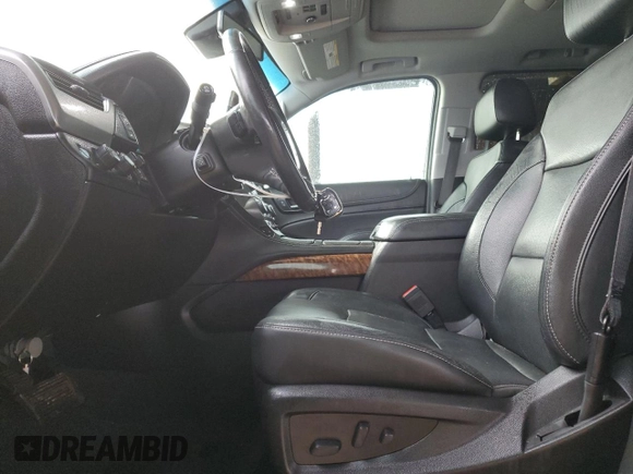 2019 Chevrolet Tahoe Premier with VIN 1GNSKCKJ9KR205249, listed as a Copart auction lot 41647065 with 46,854 mi miles and Salvage title. Bid and sale history available at DreamBid. Image 7.