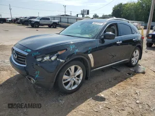 2012 Infiniti FX with VIN JN8AS1MW0CM154423, listed as a Copart auction lot 68378164 with 173,839 mi miles and Salvage Title. Bid and sale history available at carsss.com. Image 1.
