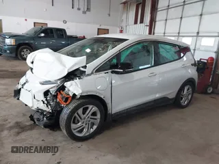 2023 Chevrolet Bolt EV 1LT with VIN 1G1FW6S01P4132303, listed as a IAAI auction lot 41585342 with 43,955 mi miles and . Bid and sale history available at DreamBid. Image 2.