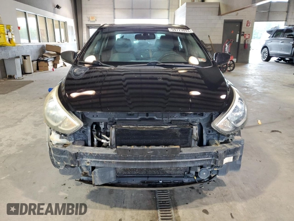 2015 Hyundai Accent GLS with VIN KMHCT4AE1FU820929, listed as a Copart auction lot 59723093 with 163,001 mi miles. Bid and sale history available at carsss.com. Image 5.