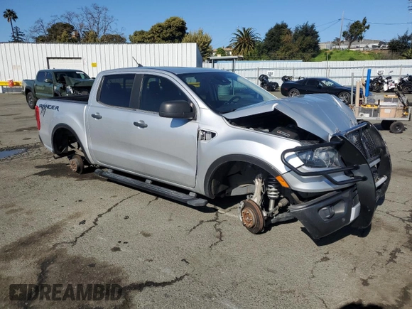 2019 Ford Ranger XL with VIN 1FTER4EH2KLA27669, listed as a Copart auction lot 49649515 with 64,056 mi miles and Salvage Title. Bid and sale history available at DreamBid. Image 4.