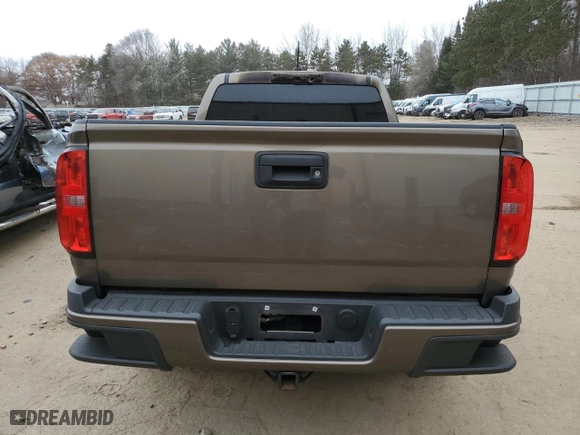 2015 Chevrolet Colorado 4WD LT with VIN 1GCGTBE31F1210999, listed as a Copart auction lot 82858564 with 0 mi miles and Salvage Title. Bid and sale history available at carsss.com. Image 6.