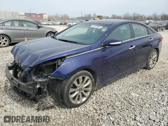 2012 Hyundai Sonata SE with VIN 5NPEC4AB6CH393496, listed as a Copart auction lot 49240065 with 198,275 mi miles and Salvage Title. Bid and sale history available at carsss.com. Image 1.