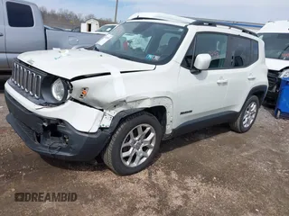 2016 Jeep Renegade Latitude with VIN ZACCJABT6GPC42190, listed as a IAAI auction lot 41820493 with 150,085 mi miles and . Bid and sale history available at DreamBid. Image 17.