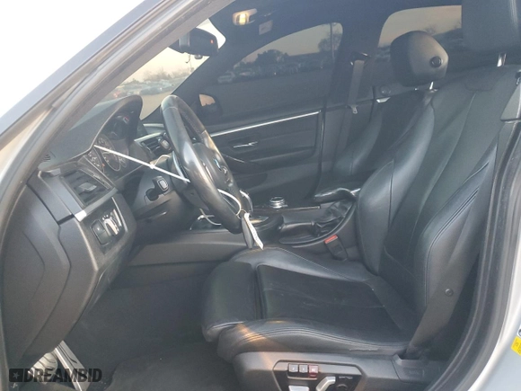 2017 BMW 4 Series 430i with VIN WBA4F7C34HG788828, listed as a Copart auction lot 43574815 with 106,934 mi miles and Salvage Title. Bid and sale history available at carsss.com. Image 7.