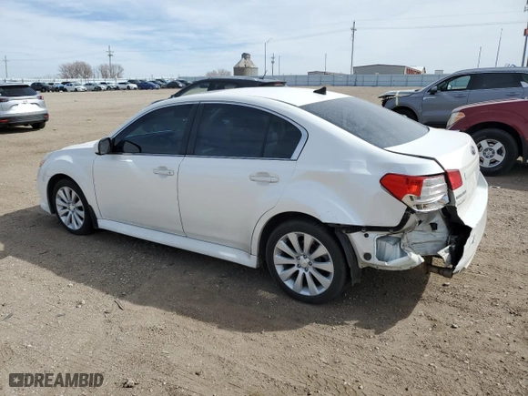 2011 Subaru Legacy 2.5i Ltd Pwr Moon with VIN 4S3BMBK64B3222004, listed as a Copart auction lot 48101475 with 113,596 mi miles and Salvage Title. Bid and sale history available at carsss.com. Image 2.