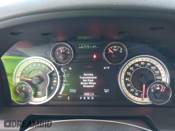 2018 Ram 1500 Express with VIN 1C6RR6KT3JS305402, listed as a IAAI auction lot 42123190 with 52,898 mi miles and . Bid and sale history available at DreamBid. Image 7.