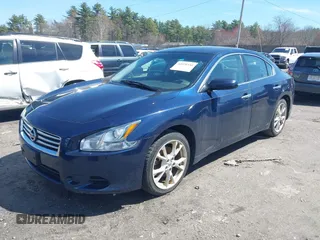 2013 Nissan Maxima SV with VIN 1N4AA5AP9DC805516, listed as a IAAI auction lot 42028936 with 174,555 mi miles and . Bid and sale history available at DreamBid. Image 2.