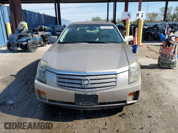 2004 Cadillac CTS with VIN 1G6DM577X40104266, listed as a Copart auction lot 83685034 with 137,166 mi miles and Salvage Title. Bid and sale history available at DreamBid. Image 5.