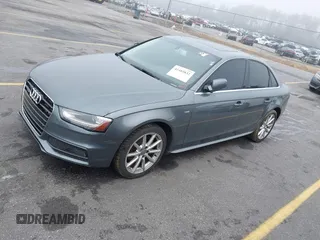2016 Audi A4 Premium with VIN WAUBFAFL7GN016012, listed as a IAAI auction lot 41489832 with 125,826 mi miles. Bid and sale history available at carsss.com. Image 2.