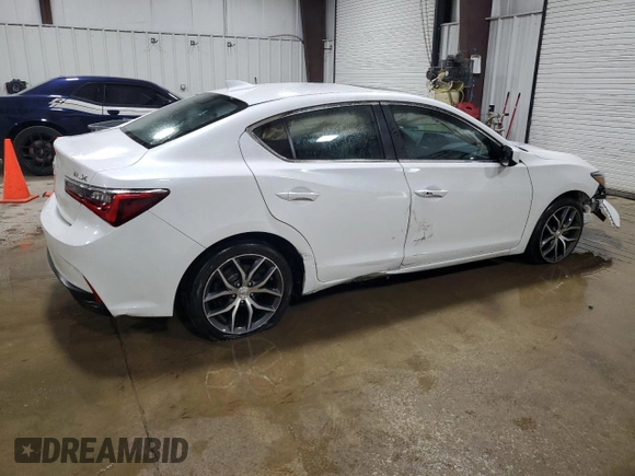 2020 Acura ILX Premium with VIN 19UDE2F70LA013012, listed as a Copart auction lot 58691315 with 47,109 mi miles and Salvage title. Bid and sale history available at DreamBid. Image 3.