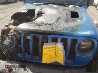 2022 Jeep Wrangler Unlimited Rubicon with VIN 1C4JJXFM7NW237044, listed as a Copart auction lot 68004203 with Not provided miles and Salvage title. Bid and sale history available at DreamBid. Image 11.