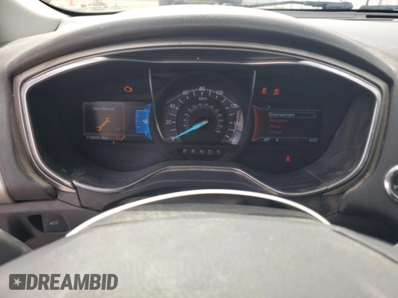 2016 Ford Fusion SE with VIN 3FA6P0T99GR181714, listed as a Copart auction lot 61139965 with 176,836 mi miles and Non repairable. Bid and sale history available at DreamBid. Image 9.