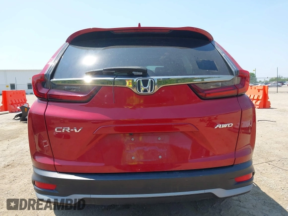 2022 Honda CR-V EX-L with VIN 2HKRW2H87NH656833, listed as a IAAI auction lot 42482299 with 49,345 mi miles and . Bid and sale history available at DreamBid. Image 17.