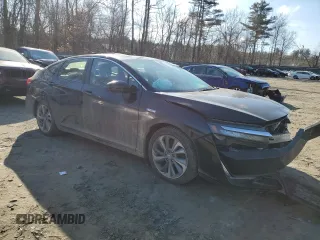 2018 Honda Clarity Plug-In Hybrid Touring with VIN JHMZC5F37JC019186, listed as a Copart auction lot 43803474 with 75,574 mi miles. Bid and sale history available at carsss.com. Image 4.