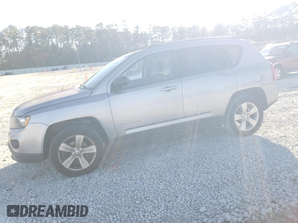 2017 Jeep Compass Sport with VIN 1C4NJCBBXHD118564, listed as a Copart auction lot 89397005 with 111,836 mi miles and Clean Title. Bid and sale history available at carsss.com. Image 1.