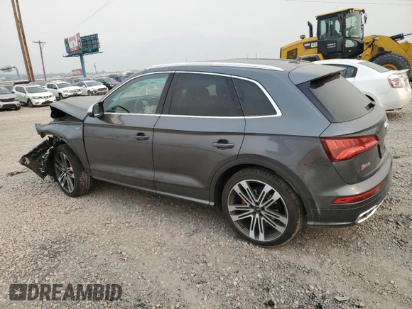 2018 Audi SQ5 Premium Plus with VIN WA1A4AFYXJ2154047, listed as a Copart auction lot 71085584 with 64,018 mi miles and Salvage Title. Bid and sale history available at DreamBid. Image 2.