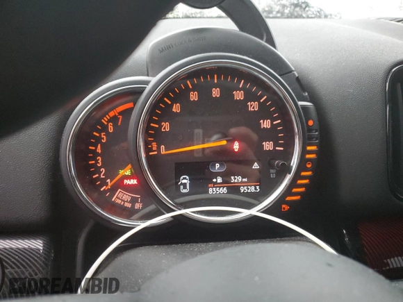 2017 MINI Countryman Cooper S with VIN WMZYT5C33H3D80073, listed as a Copart auction lot 87429094 with 83,566 mi miles and Salvage title. Bid and sale history available at DreamBid. Image 9.