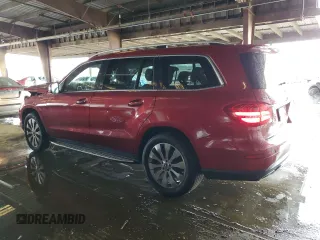 2019 Mercedes-Benz GLS with VIN 4JGDF6EE8KB184050, listed as a Copart auction lot 43813875 with 63,322 mi miles and Salvage Title. Bid and sale history available at carsss.com. Image 2.