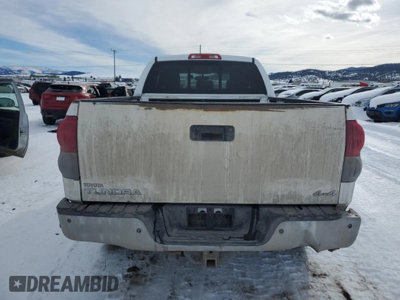 2008 Toyota Tundra 4WD Truck LTD with VIN 5TFBV58158X065370, listed as a Copart auction lot 46127175 with 364,545 mi miles and Clean Title. Bid and sale history available at carsss.com. Image 6.