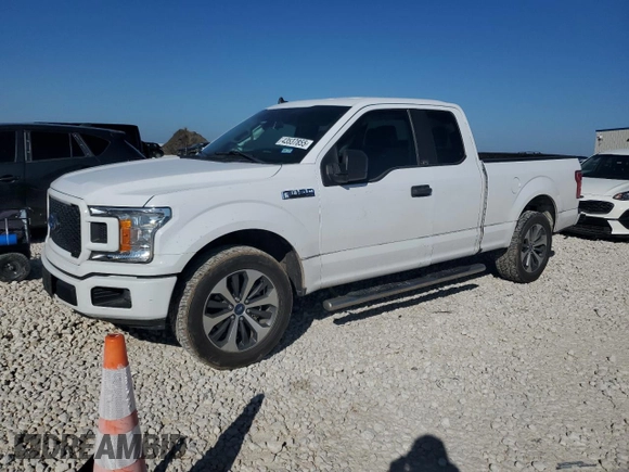 2020 Ford F-150 XL with VIN 1FTEX1CP3LKE58379, listed as a Copart auction lot 43537855 with 78,490 mi miles and Salvage Title. Bid and sale history available at DreamBid. Image 1.