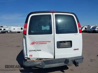 2017 GMC Savana Cargo Van with VIN 1GTW7AFF3H1906737, listed as a IAAI auction lot 40511351 with 98,559 mi miles. Bid and sale history available at carsss.com. Image 16.