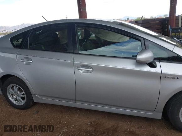 2011 Toyota Prius I with VIN JTDKN3DUXB0287858, listed as a IAAI auction lot 41976759 with 123,021 mi miles and . Bid and sale history available at DreamBid. Image 12.