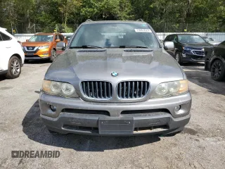 2006 BMW X5 3.0i with VIN 5UXFA13596LY39333, listed as a Copart auction lot 74065624 with 209,454 mi miles and Salvage Title. Bid and sale history available at carsss.com. Image 5.