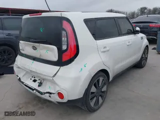2018 Kia Soul + with VIN KNDJP3A59J7522775, listed as a IAAI auction lot 41734382 with 102,038 mi miles. Bid and sale history available at carsss.com. Image 4.
