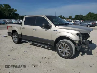 2017 Ford F-150 XL with VIN 1FTEW1EG3HFB06449, listed as a Copart auction lot 53503655 with 62,539 mi miles and Salvage Title. Bid and sale history available at carsss.com. Image 4.