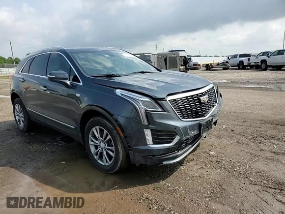 2021 Cadillac XT5 FWD Premium Luxury with VIN 1GYKNCRSXMZ118083, listed as a Copart auction lot 54703225 with 45,973 mi miles and Salvage Title. Bid and sale history available at carsss.com. Image 13.