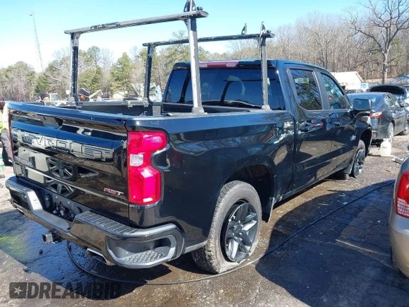 2021 Chevrolet Silverado 1500 RST with VIN 3GCUYEED0MG336607, listed as a IAAI auction lot 41578718 with 85,925 mi miles. Bid and sale history available at carsss.com. Image 4.