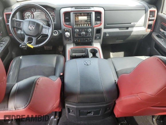 2017 Ram 1500 Rebel with VIN 1C6RR7YT2HS612311, listed as a Copart auction lot 55109725 with 142,796 mi miles and Salvage title. Bid and sale history available at DreamBid. Image 8.